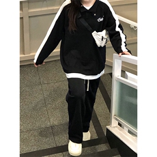 抖音得物高品质25秋冬美式高街重磅结构多扣立领卫衣外套ACM4601，女装短外套，电商A443