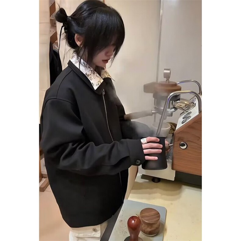 时尚新款韩系假两件花衬衫夹克男士翻领休闲外套造型师JAK14,男装夹克,星座1116A（原606A-3）