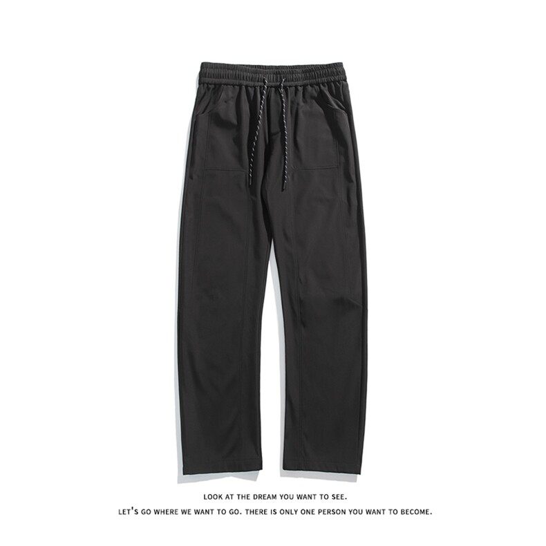 巴家弯刀宽松高街阔腿裤机能防水冲锋裤长裤K8541-P27【特价】,男装休闲裤,电商A007