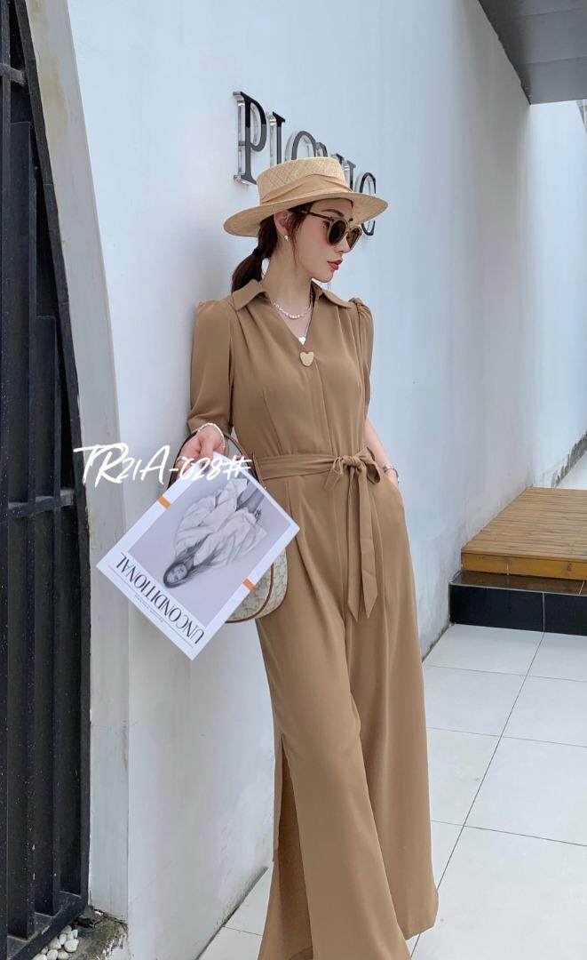 夏季新款阔腿连体裤，女装连体裤，斯瑞威