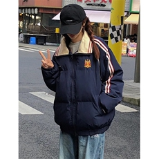 短羽绒服新冬季学生不跑棉手塞棉面料宽松棉质外衣和夹克M9003，男装夹克，星座1116A（原606A-3）