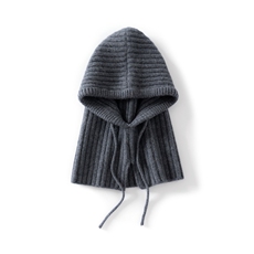 2025时尚百搭通勤粗抽条一体帽-加厚休闲帽，帽子，绒朵羊绒