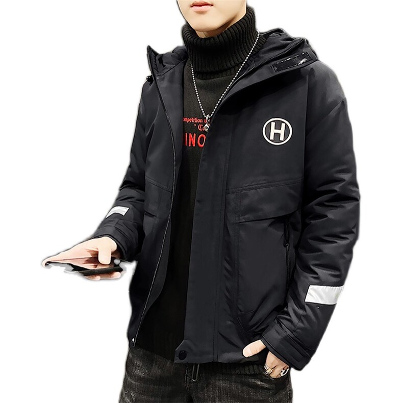 新款男士休闲连帽加厚棉衣外套棉袄冬季防寒开衫男装M988P75,男装棉衣,电商B226-2（原B217-2）