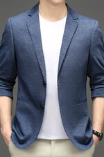 BD2027钱塘2020-2中年男士休闲简约百搭合身秋款西装外套P145，男装西服，钱塘207-2