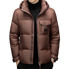 男装羽绒服YR8611新品主推必上主推！新标95绒实体热销活帽，男装羽绒服，钱塘207-1