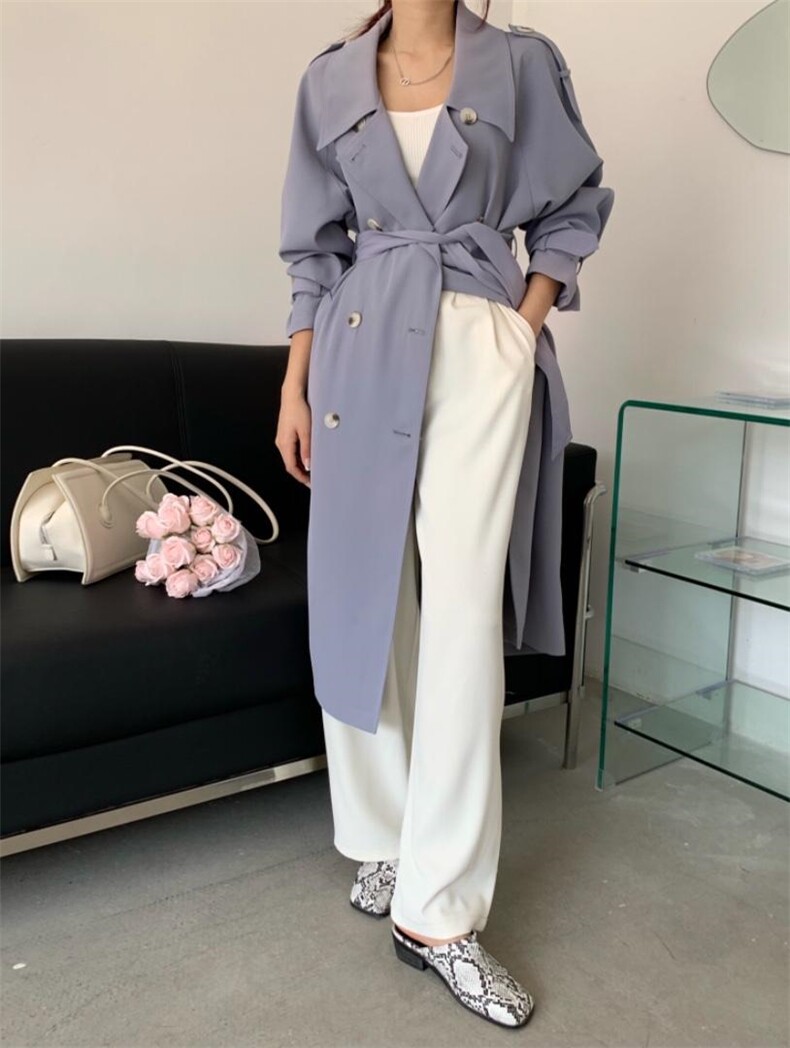 2021春款风衣，女装风衣，FUXINXIN 福歆歆