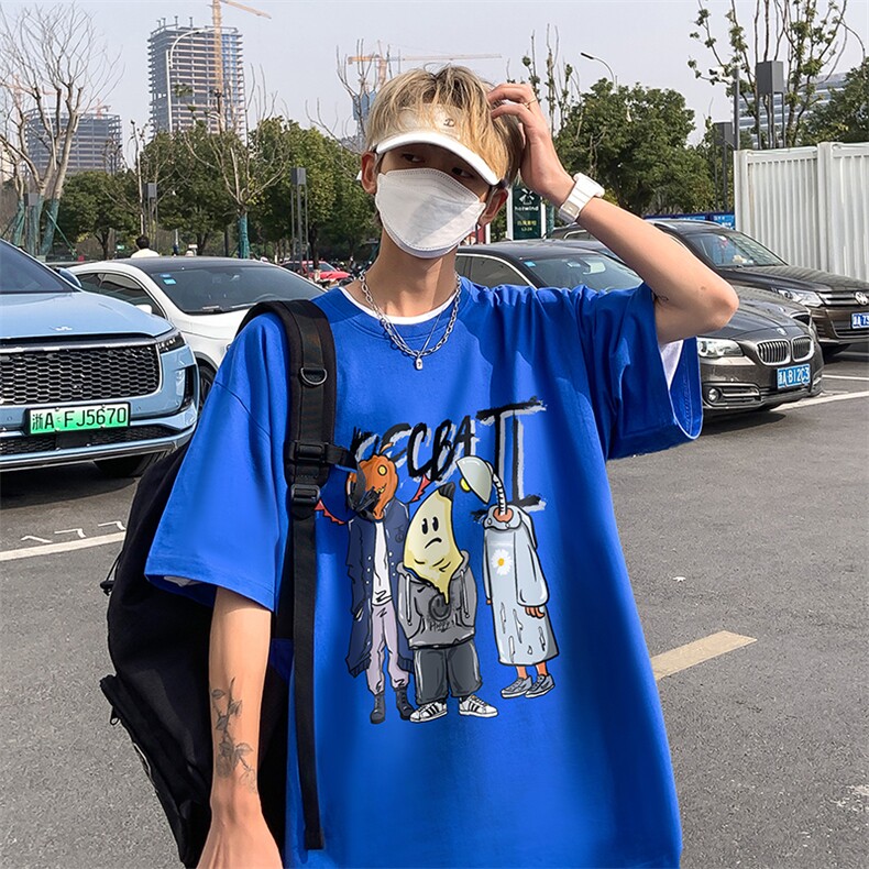 B239-D332-P28夏季短袖t恤男趣味卡通印花体恤上衣,男装T恤,星座514-2(原B239)