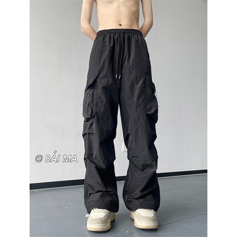 夏季男女多巴胺多口袋工装裤速干宽松休闲裤XZ211-1-K2339-P55,男装工装外套,星座211-1