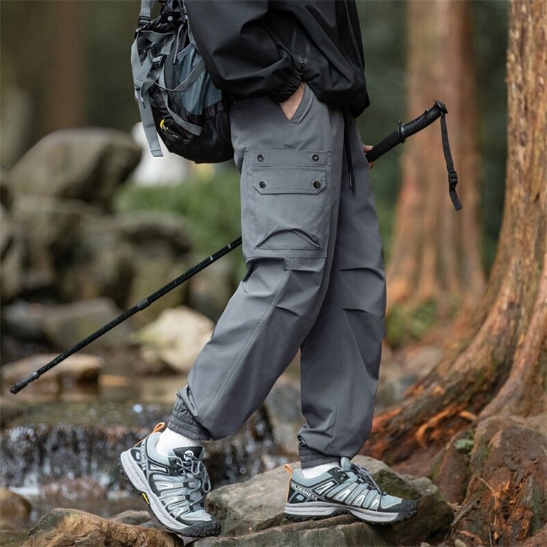 现货美式工装裤冲锋裤男户外机能风登山运动裤休闲裤AK0256-P50,男装休闲裤,星座308B-2