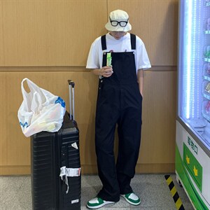 【2025春夏】背带裤男直筒工装裤长裤吊带连体裤女图片