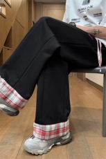 2026春节新款男士宽松直筒卫裤百搭情侣休闲裤WK2086特P39，男装休闲裤，电商B220