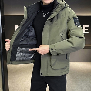 标50绒防水冲锋衣冬季男士羽绒服2025新款A313-88622-P235控298图片