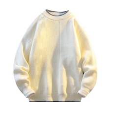 2024【新品】秋冬圆领毛衣男士针织打底衫潮流百搭-M5090-P48，男装针织衫/毛衣，星座1105