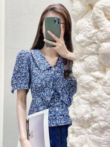 韩版荷叶边小衫,女装,WW9