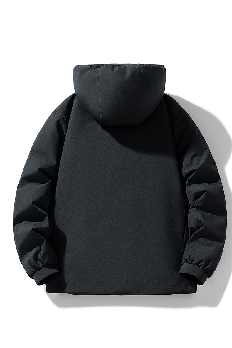 得物潮流高品质冬季连帽加绒加厚棉衣撞色棉服外套MY5568-P95图片