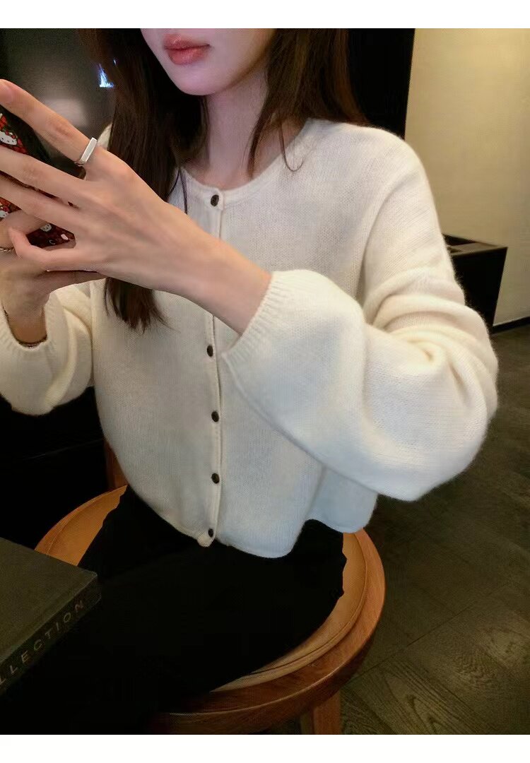 时尚百搭女士秋冬羊毛衫保暖柔软舒适显瘦修身长袖针织衫,女装羊毛衫,忠诺羊绒