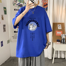 DX17160-P20纯短袖t恤男大码半袖打底衫宽松体恤衫港风，男装T恤，电商A040
