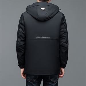 BJY1153钱塘2020-2冬季厚款商务休闲连帽中年男士羽绒服P190图片