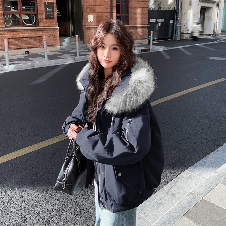 新款（出货）90白鸭绒工装派克2B156818P295K458,女装短外套,2B156