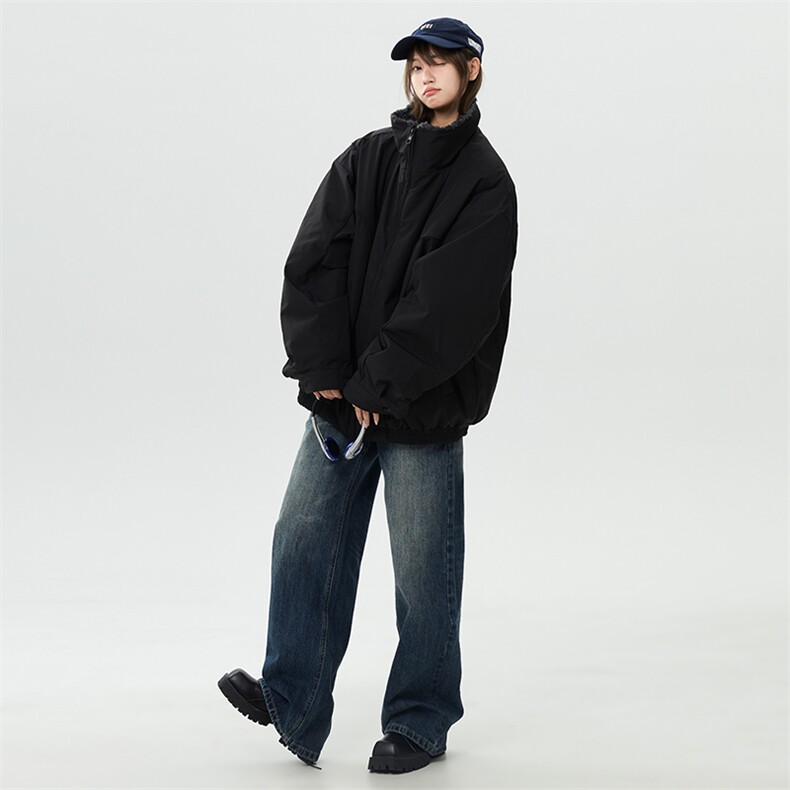 飞行员工装羽绒服男士短款阔版保暖情侣外套225-2-Y216-P228,男装羽绒服,星座225-2