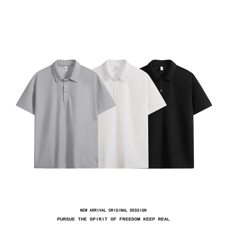PL9001-P20大量库存高品质短袖男polo衫衬衫领t恤美式NBL五分袖图片
