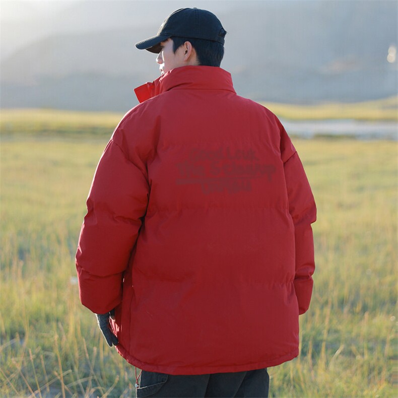 现货抖音得物可供视频冬季三防加厚羽绒棉衣外套面包棉服81135,男装棉衣,电商A486