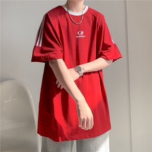 240G双砂印花纯棉短袖202-8-T7709-P35图片