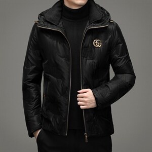 2023冬季新款中青年男士羽绒服90%鸭绒青年保暖外套QS0769-P255图片