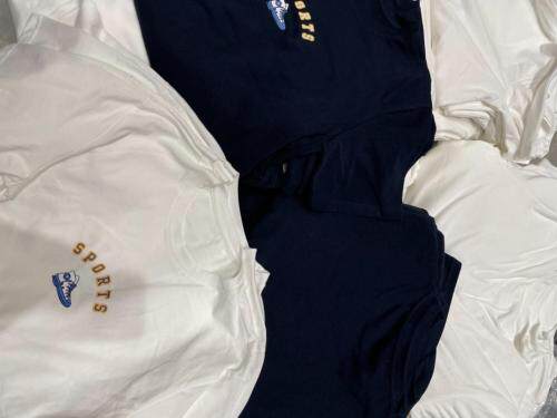 韩版鞋子字母T恤，女装T恤，伊可儿