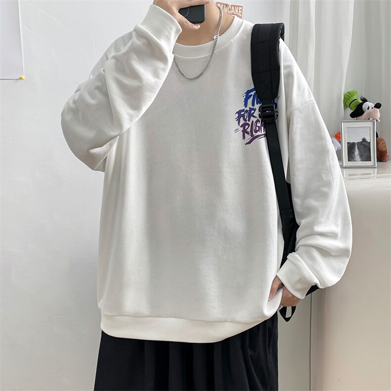 秋款新品青少年2023港风潮牌时尚印花运动卫衣男女同款W401-P30,男装卫衣,电商A441-1