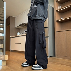 常年备货款男宽松直筒高街潮牌工装休闲长裤K812p55大量备货，男装工装外套，电商D315A