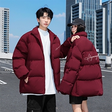 冬季新款字母印花棉衣休闲青少年高街面包服男DT2655-TP5098，男装棉衣，电商A102