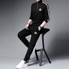 S9839-2钱塘2020-2中青年男士春秋薄款休闲时尚长袖卫衣P137，男装休闲套装，钱塘207-2