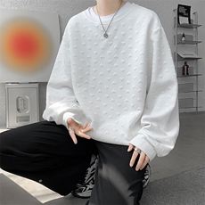 卫衣男秋季新款宽松大码美式长袖上衣WY830-P36，男装卫衣，星座214-3