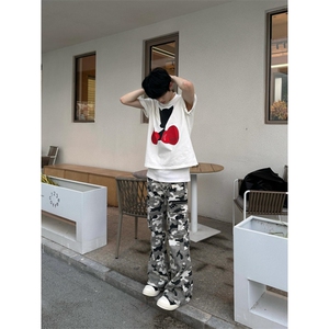【有货】cleanfit迷彩工装裤男款美式复古裤子MGK76LL-P60图片