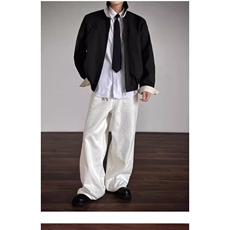 新款翻领工装夹克日系复古双领外套男新品513AJK2276P69，男装夹克，星座513A