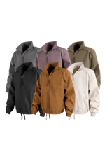 户外夹克男立领纯色上衣冲锋衣外套DSA157B-JK7822-P50，男装夹克，电商A157B