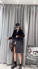 2021秋装新款欧美风洋气风衣，女装风衣，雪儿伊秀