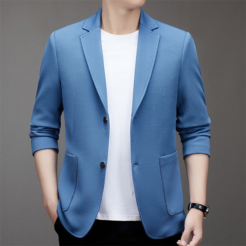 新款春秋帅气休闲韩版时尚潮流修身男士小西服外套2377-P90,男装西服,星座613B