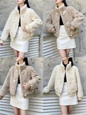 冬季新款百搭颗粒绒外套，其它，QIANCHEN 谦晨