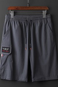 M-8XL男大码冰丝弹力5分裤短裤5032-1_6811(M-5XLP27 6XL-8XLP30)图片