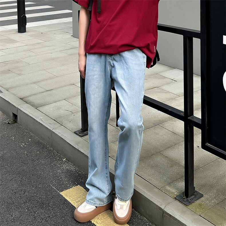 A178秋冬季牛仔裤男直筒修身显瘦百搭潮牌裤子740P40限价59,男装牛仔裤,电商A178