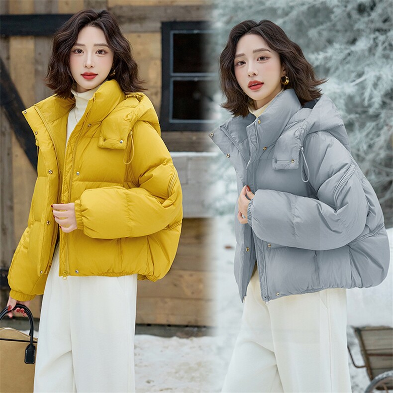 现货秒发BAO款2025冬季韩版小香风保暖御寒羽绒服外套有检报告,女装羽绒服,星宇服饰