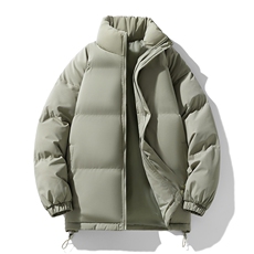2025冬季新款立领保暖防风防水棉衣面包服外套男女同款XY2276-P50，男装棉衣，星座717