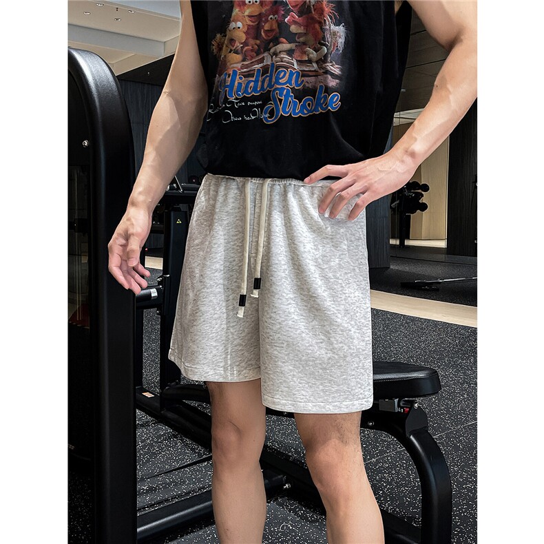 8XL-M四分裤不过膝重磅健身运动篮球三分短裤男夏卫裤DK26006P28图片