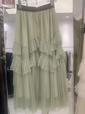 春装新款纱裙半截裙，其它，迷吉meeggle