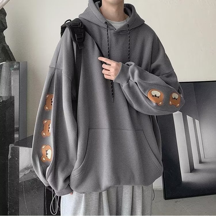 新款卫衣男休闲潮流ins新款连帽宽松百搭套头衫A068-MYWY11-TP35,男装卫衣,电商A068