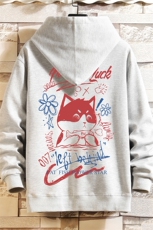 KS21226-P38连帽开衫卫衣男运动外套大码班服砖墙，男装卫衣，电商A040A