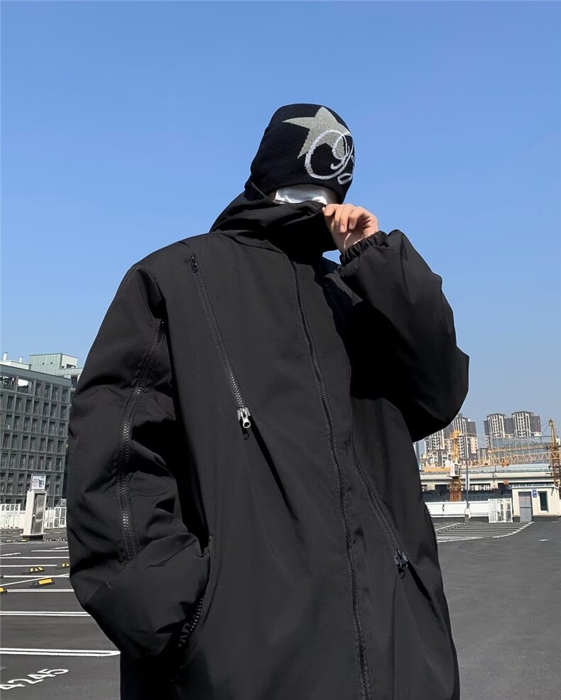 冲锋衣外套男春秋季2024新款潮牌机能工装高级感衣服夹克M75,男装夹克,星座1116A-1（原606A）