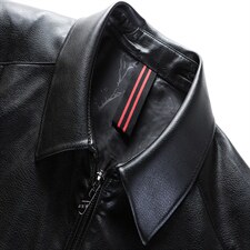 中年人男士皮衣翻领夹克爸爸装中老年男装秋冬季MY122-1-P145图片